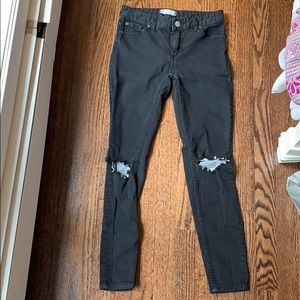 Black Free People Jeans